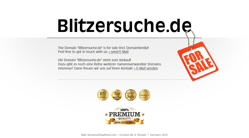 Blitzersuche.de zu verkaufen!